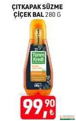 TARIM KREDİ ÇITKAPAK SÜZME ÇİÇEK BAL 280 G fiyat ve kampanya bilgisi